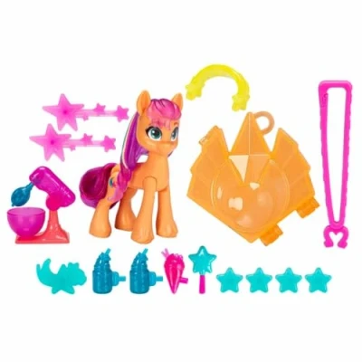 Immagine di My Little pony Scopri la tua scintilla di magia bellezza Sunny Starscout, 7,5 cm Hoof to Heart Pony, a partire da 5, F5250, Multi
