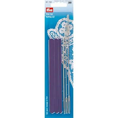 Immagine di Prym Netting Set, Blue, 2 x 1 cm
