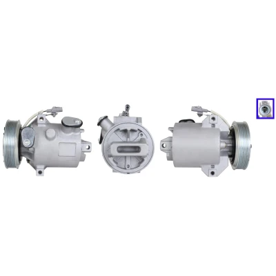 Immagine di LUCAS ACP01169 Compressore Aria Condizionata PAG 100 YF R1234yf con guarnizioni