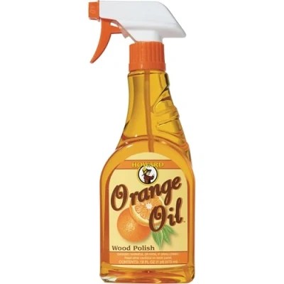 Immagine di Howard Products ORS016 473 ml Smalto per Legno a Olio d&#039;arancio, Spray grilletto, Arancione, 78.83 (Pack of 6)