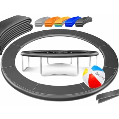Immagine di KESSER® Copertura del Bordo Trampolino, 30cm di Larghezza 100% Resistente ai Raggi UV e agli Strappi, 366 cm, Antracite