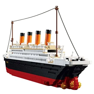 Immagine di SuSenGo Titanic Building Block Kit 1021 Pieces Bricks