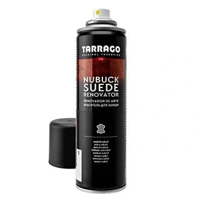 Immagine di Tarrago Rinnovatore in pelle scamosciata nabuk 250 ml Spray impermeabilizzante Per scarpe, borse, tessuti, camoscio e Impermeabile all&#039;acqua alla pioggia (incolore 00)