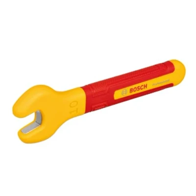 Immagine di Bosch Professional Chiave VDE 10 mm (posizione ganasce a 15, certificata fino 1.000 V, isolata con elastomero termoplastico (TPE))