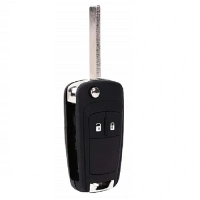 Immagine di BARAC Guscio Chiave 2 Pulsanti Telecomando Compatibile con Opel Astra Corsa Zafira Insignia Mokka Vauxhall