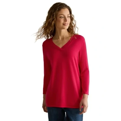 Immagine di Cecil B303173 Maglione con Scollo a V, Granita Red, XL Donna
