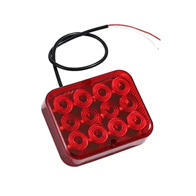 Immagine di Eacalyc 1 * Fanale Retronebbia LED, Rosso LED Fendinebbia Posteriori per Rimorchio Universale Camion Caravan
