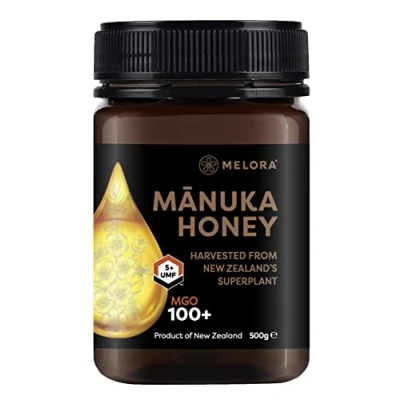 Immagine di Melora Miele di Manuka genuino 100 MGO, 500g 5+ UMF 100% puro e tracciabile dalla Nuova Zelanda