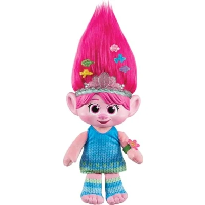 Immagine di Trolls Feature Plush Giocattoli, Multicolore, HGB26