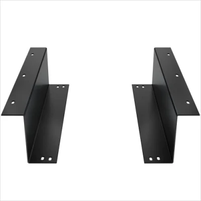 Immagine di ACROPAQ Staffa di montaggio Per cassetto cassa sottobanco 2 x Binari, casse 33cm, Acciaio resistente, Facile sotto tavolo o bancone Registratore P0012