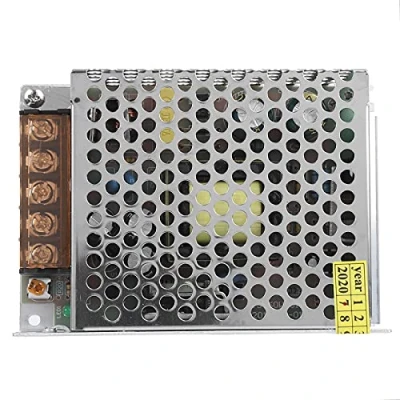 Immagine di Alimentatore DC5V Adattatore per driver switching in lega di alluminio Trasformatore reulated attrezzatura LED(S 50 5（5V/10A/50W）AC100 240V)