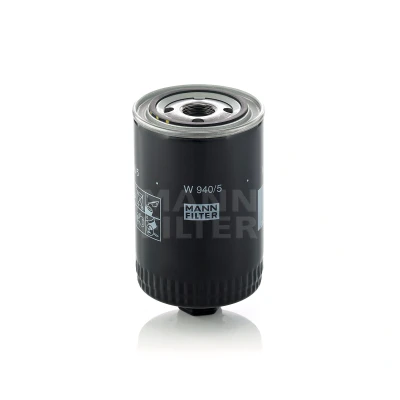 Immagine di MANN FILTER W 940/5 Filtro olio 1 12 UNF con una valvola blocco arretramento ad avvitamento