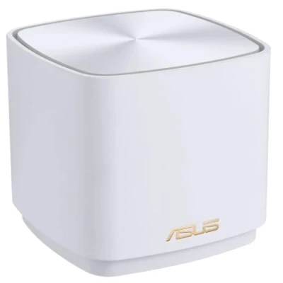 Immagine di ASUS ZenWiFi XD5 Sistema Mesh Wi FI 6 AX, Doppia Banda, 3000 Mbit/s, 230m2, AiProtection con TrendMicro a Vita, Bianco, 1 pezzo