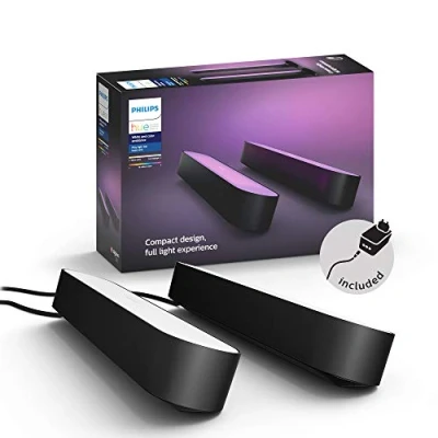 Immagine di PHILIPS PHL HUEPLAY BASE+ALIMEN 2PZ NERO
