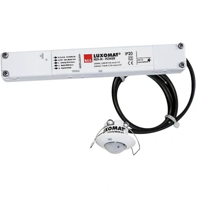 Immagine di B.E.G. Brück 92900 Soffitto, ad incasso Rilevatore di movimento infrarossi passivo PIR 360 Bianco IP20