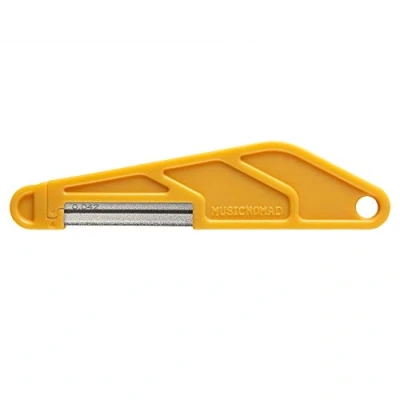 Immagine di MusicNomad MN658 Diamond Coated Nut File 042&quot; Lima per tacche di sella diamantata con grana 150