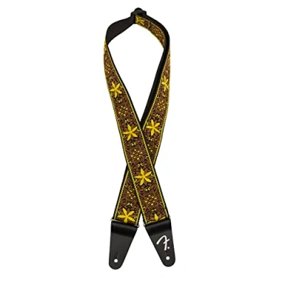 Immagine di Fender Pasadena Tracolla per chitarra, colore: Giallo Wallflower