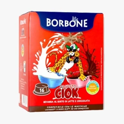 Immagine di 96 Capsule Caffe Borbone Compatibili con Lavazza a Modo Mio Ciok Bevanda al Latte e Cioccolato L&#039; Emporio del Caffè