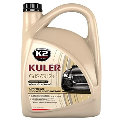 Immagine di K2 concentrato antigelo per radiatore, lunga durata, colore rosso, fino a 35C, refrigerante, antigelo, adatto tutte le marche di auto, da 5 l 10