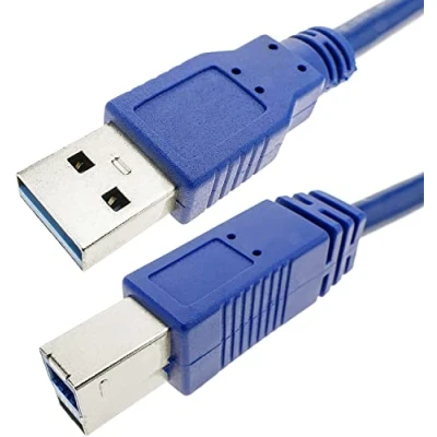 Immagine di Techly 304956 Cavo USB 3.0 Superspeed A Maschio/B Maschio 2 m Blu
