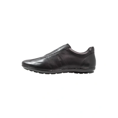 Immagine di Geox UOMO Symbol Scarpe senza lacci, Uomo, Taglia: 44, Black Pelle