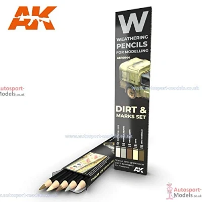 Immagine di AK Interactive 10044 Dirt: Marks Set
