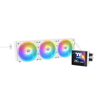 Immagine di Thermaltake MAGFloe 360 Ultra Snow Edition All In One Liquid Cooler White Dissipatore per CPU con ventola
