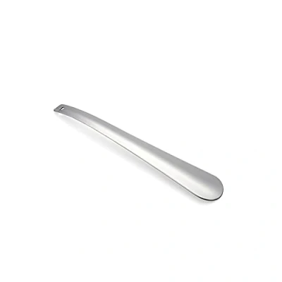 Immagine di Calzascarpe lungo metallo,In acciaio inox manico corno scarpa facile da trasportare,Adatto a Tutti Design Molto Stabile Adatto Ad Anziani, Uomini e Donne Bambino(Argento)