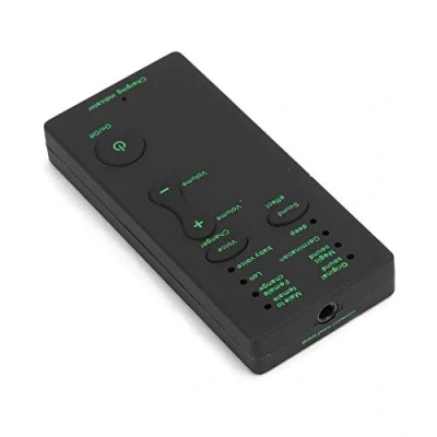 Immagine di dispositivo cambia voce, mini scheda portatile con 7 effetti vocali per laptop computer PS4, gli amici