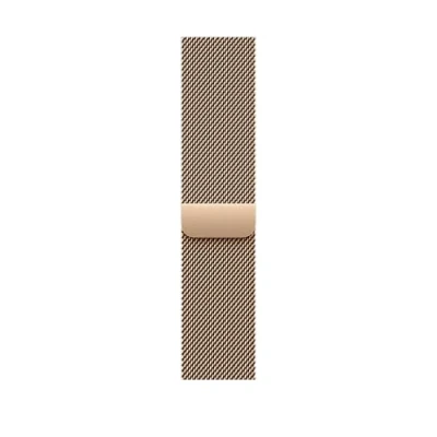 Immagine di Apple Watch Band Loop in maglia milanese 46 mm Oro M/L