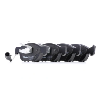 Immagine di BREMBO P 23 070 Kit pastiglie freno con contatto segnalazione usura clip pistone senza accessori FIAT: Punto II Hatchback, Brava Hatchback