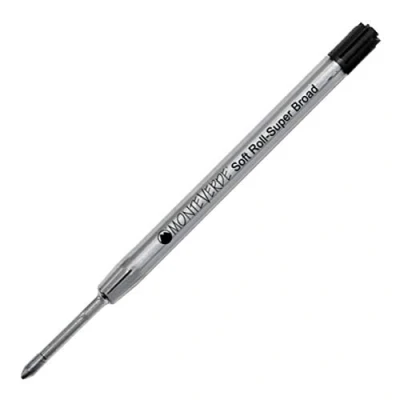 Immagine di Refill a Sfera Soft Monteverde (Parker) Superbroad Black 2 Pc