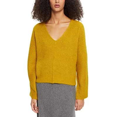 Immagine di ESPRIT 092ee1i305 Maglione, 769/giallo Polveroso 5, XL Donna