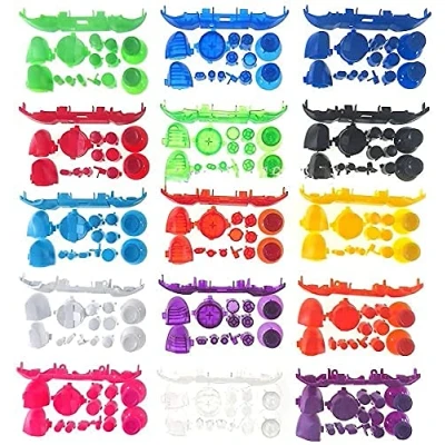 Immagine di GGZone Set completo di pulsanti D pad RT LT Trigger RB LB paraurti ABXY guida On Off per controller Xbox Series X S (trasparente)