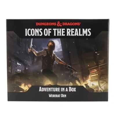 Immagine di Wizkids D&amp;D Icons of the Realms miniatures prépeintes Adventure in a Box Wererat Den