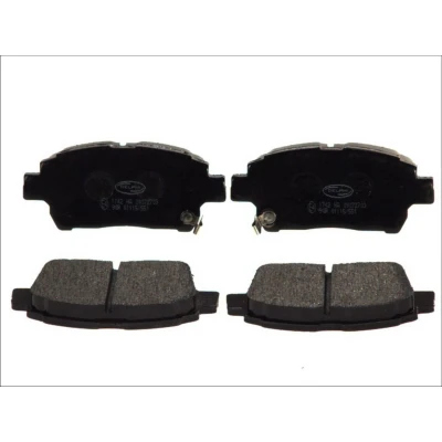 Immagine di DELPHI LP1742 Kit pastiglie freno con segnalatore acustico usura lamierino anticigolío senza accessori TOYOTA: Yaris I Hatchback