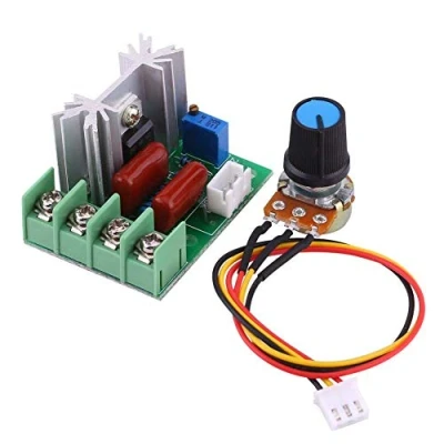 Immagine di Regolatore di Tensione Elettrica da AC 50 220V 2000W SCR, Velocità del Motore Variatore Luminosità Interruttore Trasformatore Temperatura