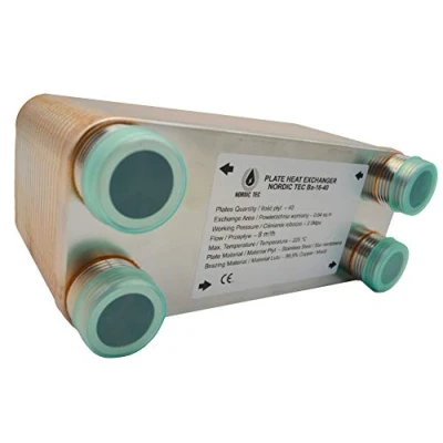 Immagine di Nordic Tec Ba 16 40 Scambiatore di calore in acciaio INOX, piastre da 150 kW