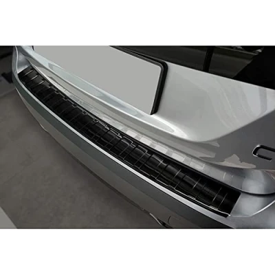 Immagine di Avisa Protezione paraurti Posteriore in Acciaio Inox Nero Compatibile con Citroën C4/e C4 III 2020 &#039;Ribs&#039;