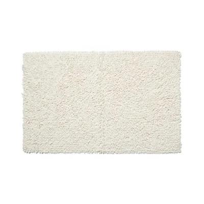 Immagine di Croydex super soft Patterned tappetino da bagno con retro antiscivolo, Cotone, Crema, 1 x 50 80 cm