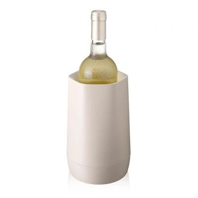 Immagine di Vacu Vin Hexo Raffreddatore di Vino Riutilizzabile, 2 in 1 Refrigeratore per Bottiglie Sabbia Supporto Dimensioni Standard