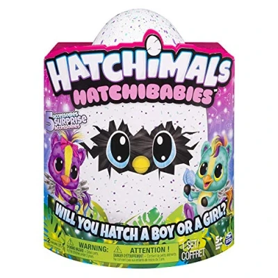 Immagine di Hatchimals HatchiBabies Ponette, uovo da cova con cucciolo interattivo (gli stili possono variare), dai 5 anni in su