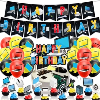 Immagine di Decorazione per computer, feste di compleanno, accessorio torte, cupcake