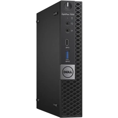 Immagine di Dell Optiplex 7050 Mini PC Computer Desktop (Ricondizionato) CPU Intel Core i5 6400T, Memoria Ram 8GB, Disco SSD 240GB, Windows 10 Pro, HDMI Wi Fi