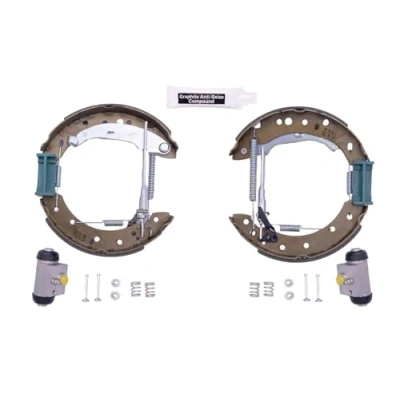 Immagine di HELLA Shoe Kit Pro 8DB 355 005 121 freno, Freno a tamburo con cilindretto regolatore/attuatore PEUGEOT: 206 Hatchback, 206+ Hatchback
