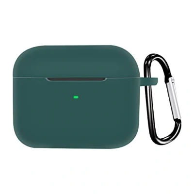 Immagine di GIOPUEY Cilicone Case per Razer Hammerhead True Wireless Pro, Pro Custodia, Ultrasottile, Resistente ai Graffi, Cover Verde militare