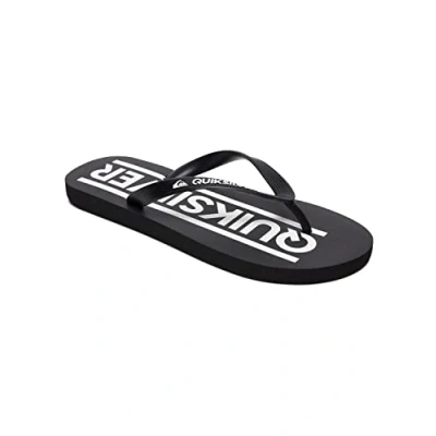 Immagine di Sandali sportivi Quiksilver Java Wordmark per ragazzi, Schwarz (nero/nero/bianco Xkkw), 31 EU