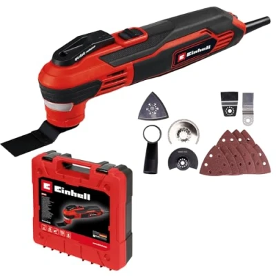 Immagine di Einhell TE MG 350 EQ 4465155 Multiutensile elettrico incl. accessori, valigia W