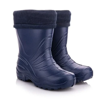 Immagine di Lemigo Stivali da Bambino in Schiuma EVA Impermeabili Molto Leggeri Termix 22 37 EU (Blu scuro, Sistema Taglie Calzature EU, Piccolo (2 5 anni), Numero (range), Media, 32, 33)