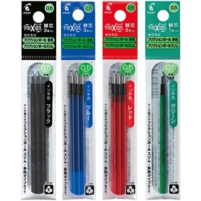 Immagine di Pilot Mine di ricambio per penna roller FriXion Ball 4, a quattro colori, 0,5 mm